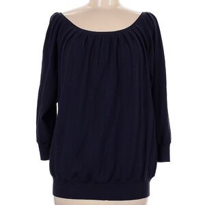 Theory Midnight Blue Knit Top